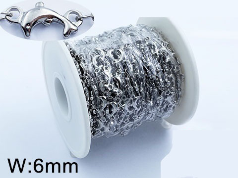 Гривна за глезен от медицинска стомана (DFA11638-6mm25sm)