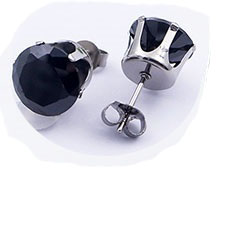 Обеци от медицинска стомана (DFE4116-3mm)