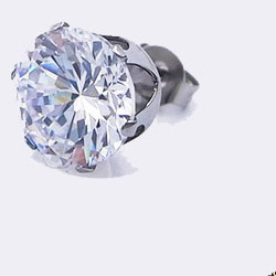 Обеци от медицинска стомана (DFE4118-4mm)