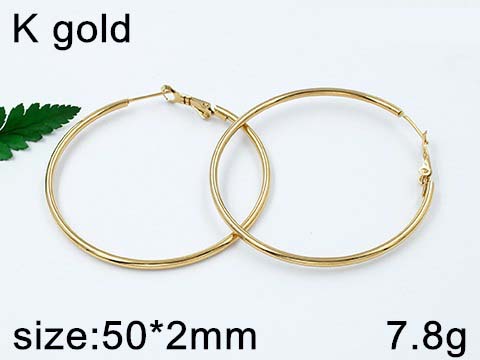 Обеци от медицинска стомана (DFE66092-2mm50mm)