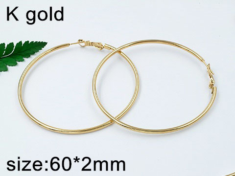 Обеци от медицинска стомана (DFE66092-2mm60mm)