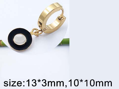 Обеци от медицинска стомана (DFE77374-3mm13mm)