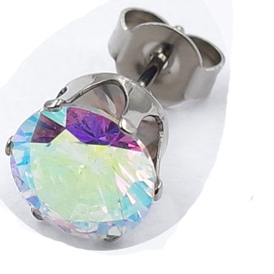 Обеци от медицинска стомана (DFE82868-4mm)