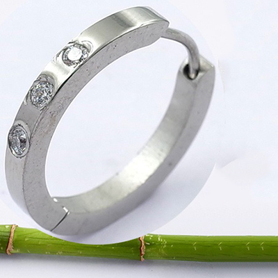 Обеци от медицинска стомана (DFE86947-2.5mm16mm)