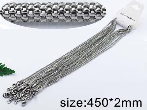 Верижка от Медицинска стомана (DFN14218-2mm45cm)