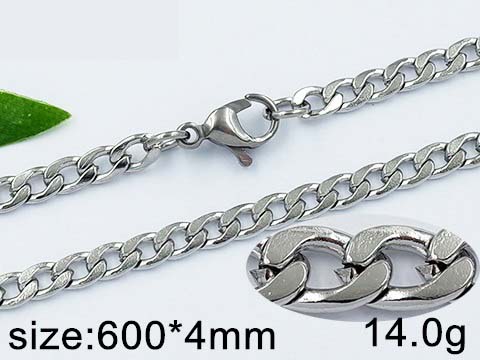 Верижка от Медицинска стомана (DFN15080-4mm60cm)