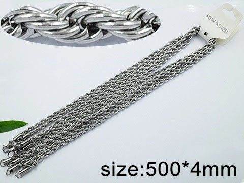 Верижка от Медицинска стомана (DFN15585-4mm50cm)