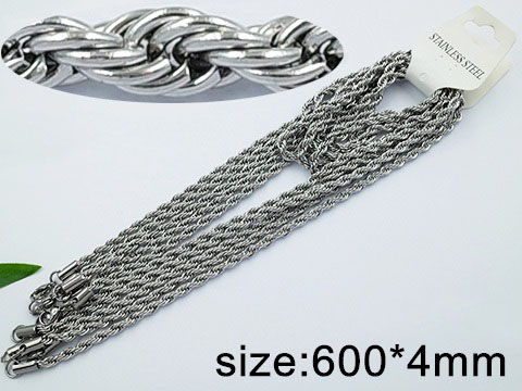 Верижка от Медицинска стомана (DFN15585-4mm60cm)