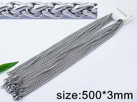 Верижка от Медицинска стомана (DFN15788-3mm50cm)