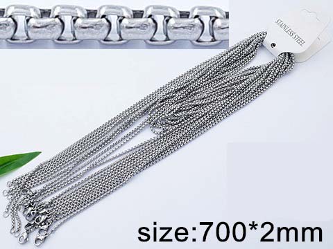Верижка от Медицинска стомана (DFN15792-2mm70cm)