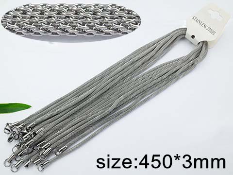Верижка от Медицинска стомана (DFN17080-3mm45cm)