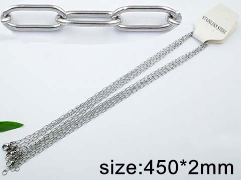 Верижка от Медицинска стомана (DFN17127-2mm45cm)