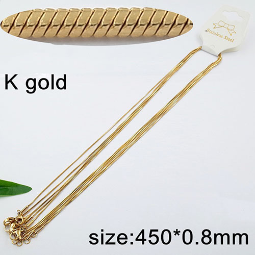 Верижка от Медицинска стомана (DFN17958-0.8mm45cm)