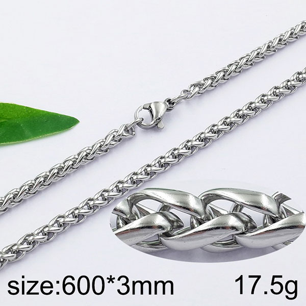 Верижка от Медицинска стомана (DFN18630-3mm60cm)