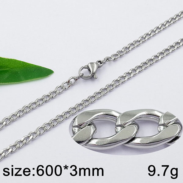 Верижка от Медицинска стомана (DFN18644-3mm60cm)