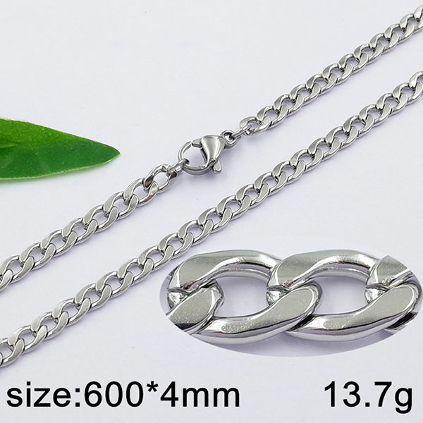 Верижка от Медицинска стомана (DFN18644-4mm60cm)