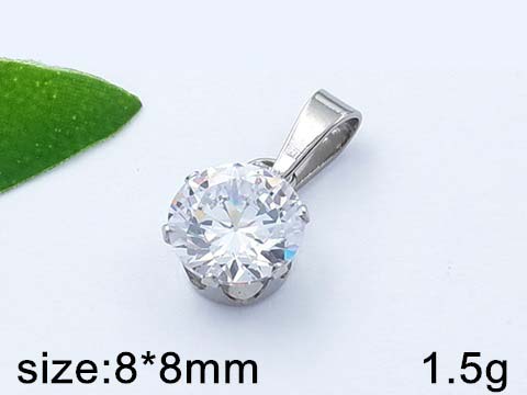 Медальон от Медицинска стомана (DFP76669-8mm)