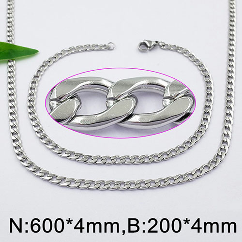 Комплект от медицинска стомана (DFS120161-4mm60cm)