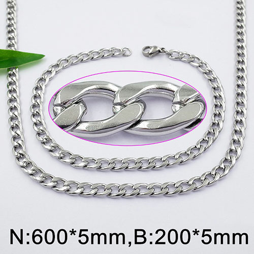 Комплект от медицинска стомана (DFS120161-5mm60cm)