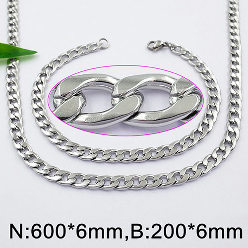 Комплект от медицинска стомана (DFS120161-6mm60cm)