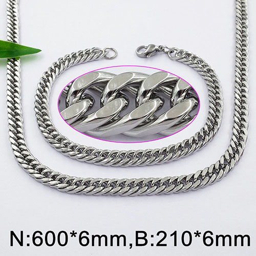 Комплект от медицинска стомана (DFS120588-6mm60cm)