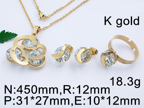 Комплект от медицинска стомана (DFS69306)